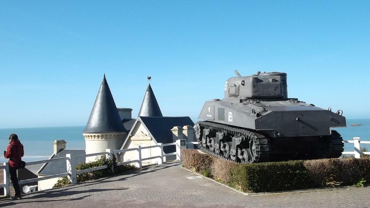 La Caravelle 10 Boulevard Gilbert Longuet Lägenhet Arromanches-les-Bains Exteriör bild